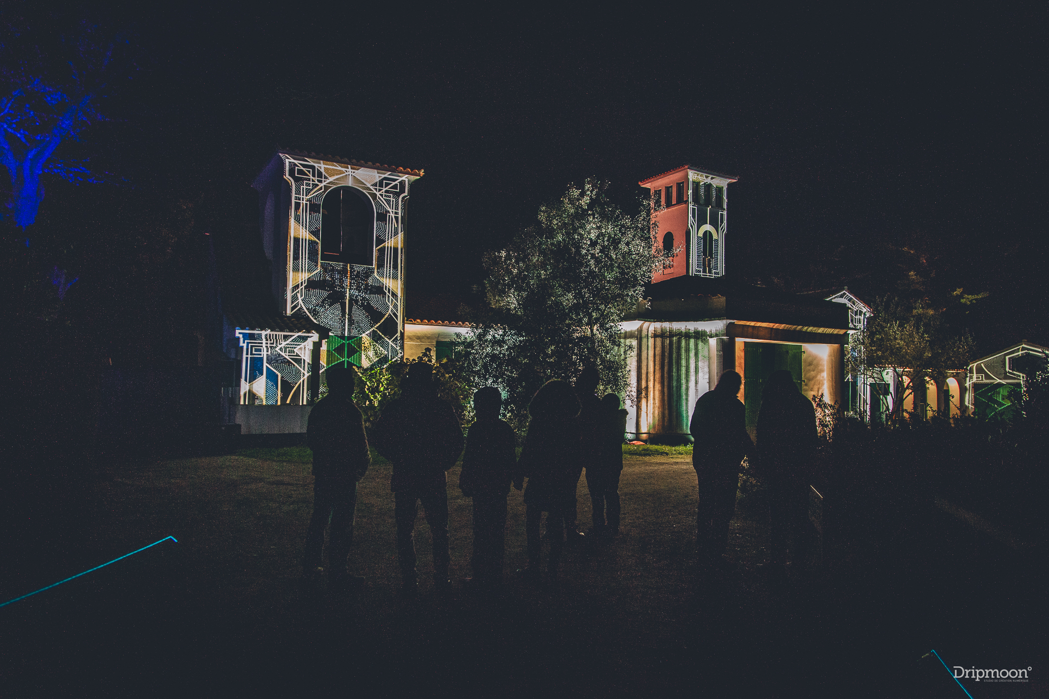 Mapping architectural sur la Villa Grosse Terre à Saint-Hilaire-de-Riez